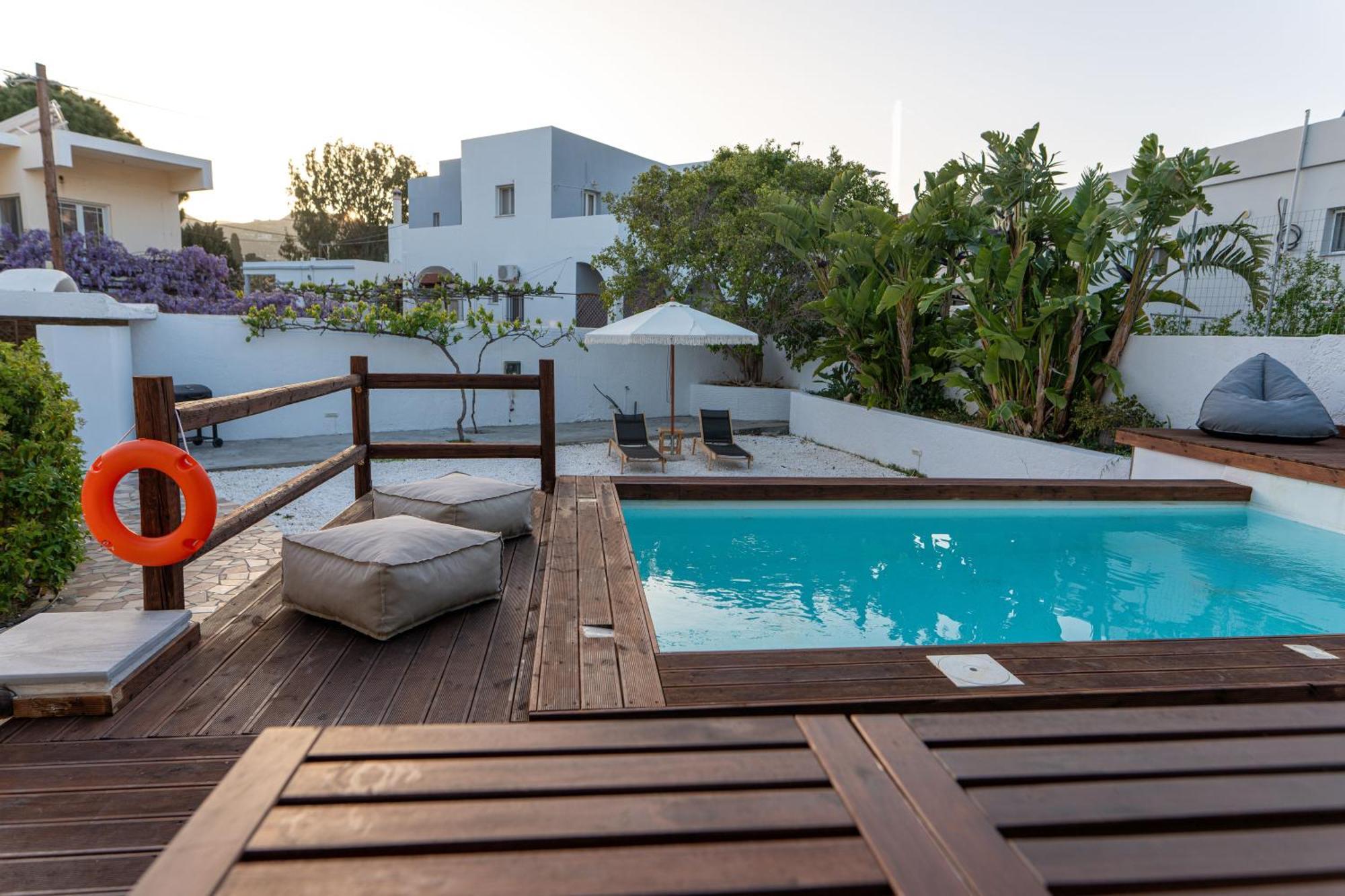 Apollonas & Sibylla Villa Chorio  ภายนอก รูปภาพ