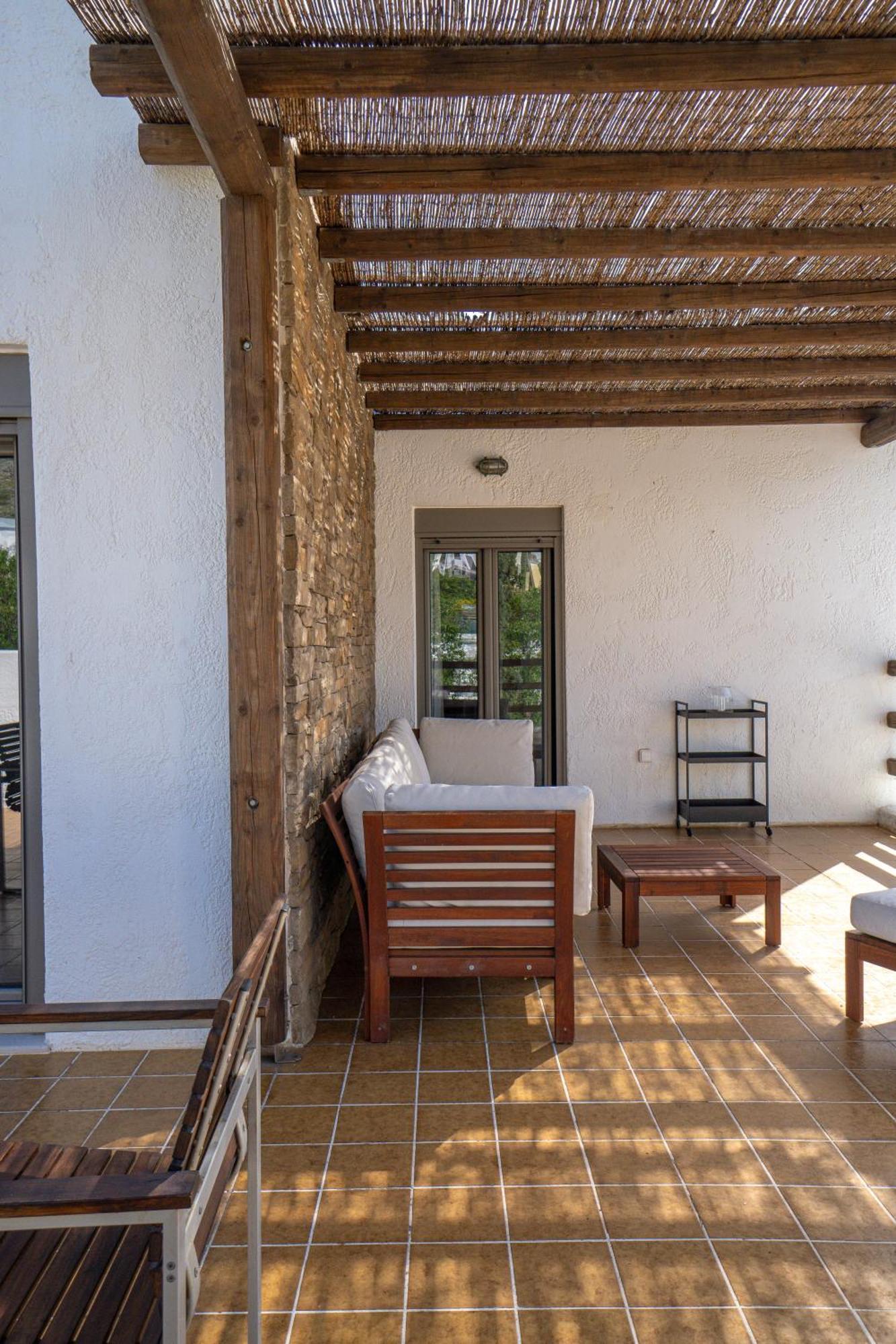 Apollonas & Sibylla Villa Chorio  ภายนอก รูปภาพ