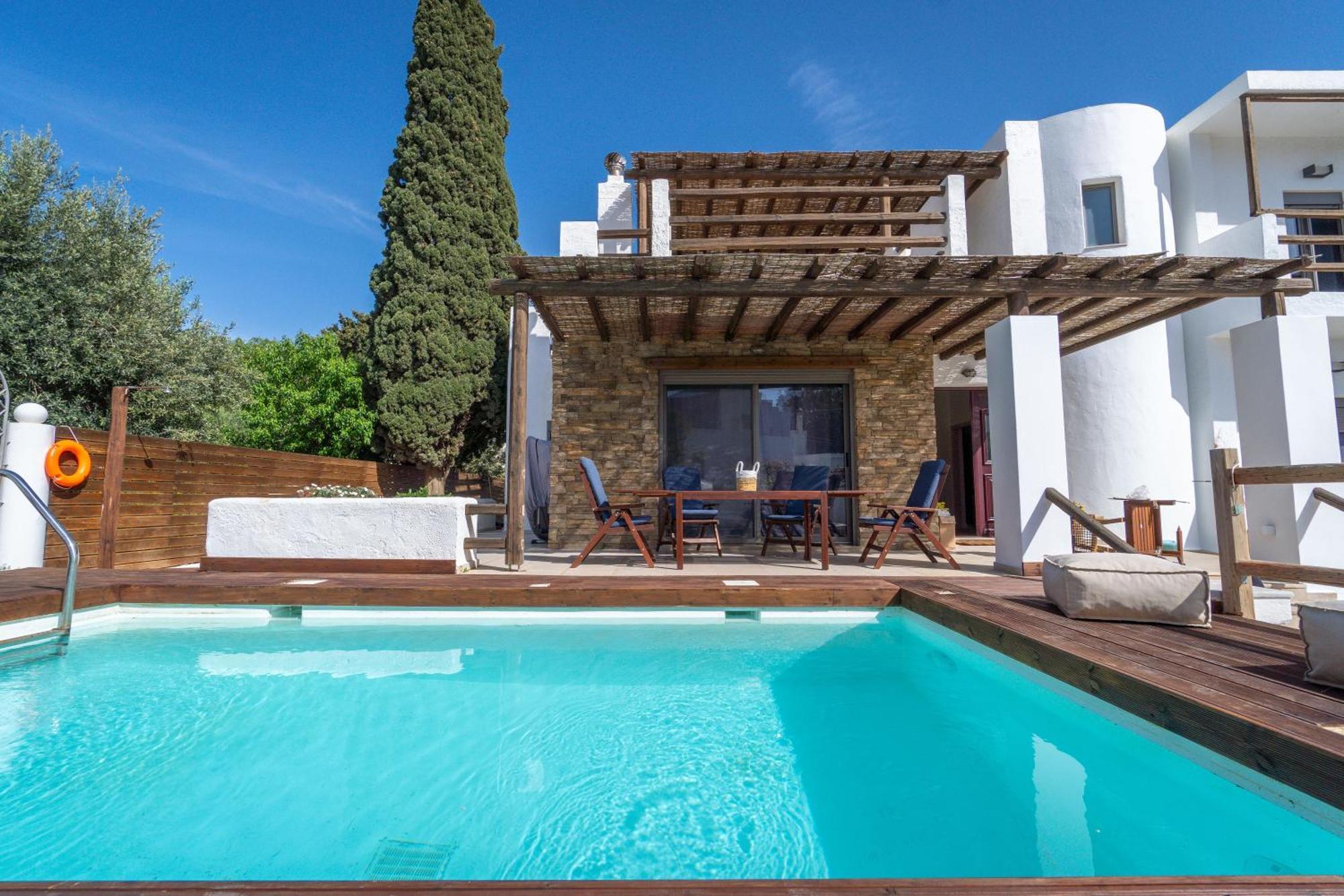 Apollonas & Sibylla Villa Chorio  ภายนอก รูปภาพ